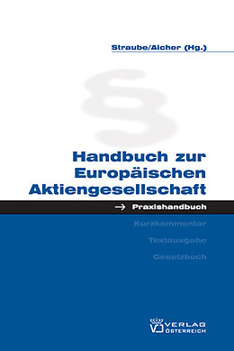 Fester Einband Handbuch zur Europäischen Aktiengesellschaft von 