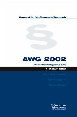 Fester Einband AWG 2002 von Wolfgang List, Christian Schmelz