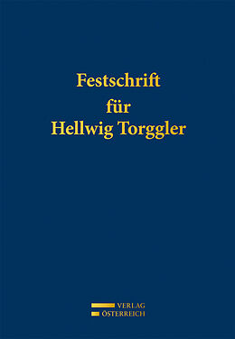 Fester Einband Festschrift für Hellwig Torggler von 