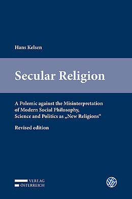 Livre Relié Secular Religion de Hans Kelsen