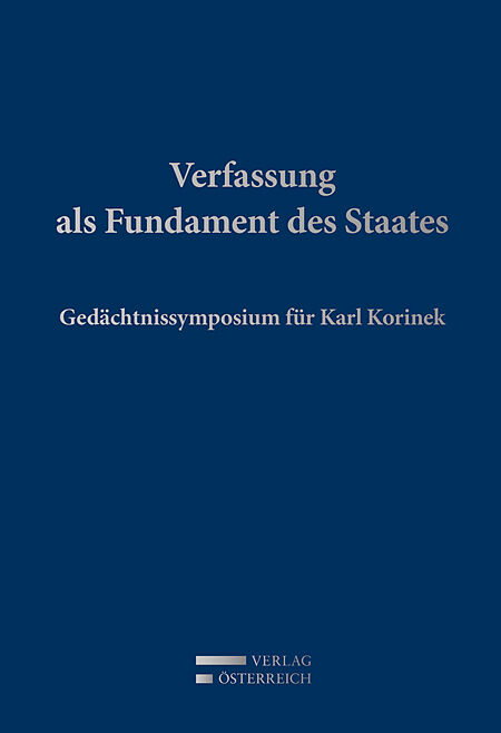 Verfassung als Fundament des Staates
