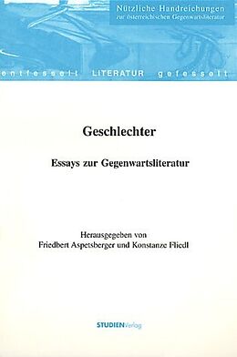 Fester Einband Geschlechter von Friedrich Aspetsberger