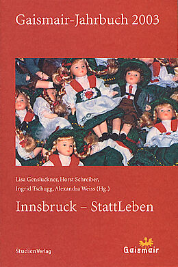 Fester Einband Gaismair-Jahrbuch 2003 von Lisa Gensluckner, Horst Schreiber, Ingrid Tschugg