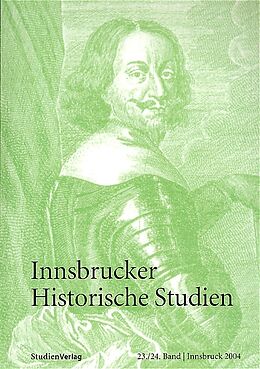Pappband Innsbrucker Historische Studien 23/24 von 