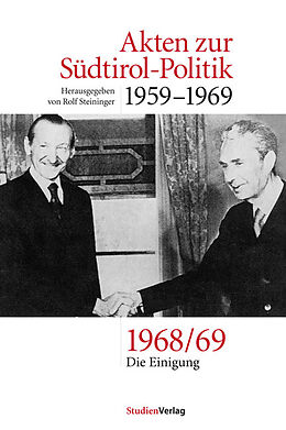 Fester Einband Akten zur Südtirol-Politik 1959-1969 von 