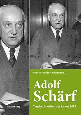 Kartonierter Einband Adolf Schärf von Adolf Schärf