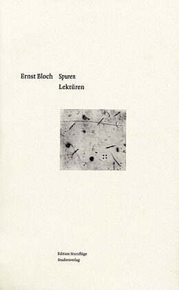 Kartonierter Einband Ernst Bloch von 
