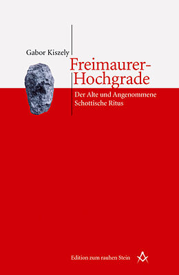 Kartonierter Einband Freimaurer-Hochgrade von Gabor Kiszely