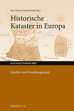 Kartonierter Einband Historische Kataster in Europa. Quellen und Forschungsstand von 