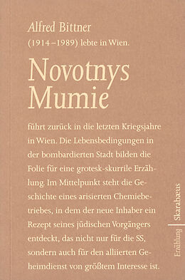 Kartonierter Einband Novotnys Mumie von Alfred Bittner