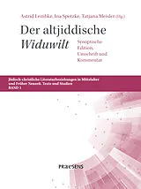 Kartonierter Einband Der altjiddische Widuwilt von Astrid Lembke