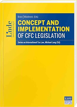 Couverture cartonnée Concept and Implementation of CFC Legislation de 