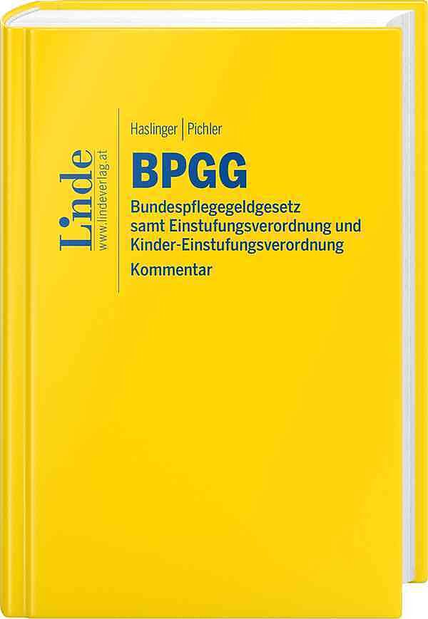 BPGG | Bundespflegegeldgesetz