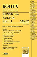 Kartonierter Einband KODEX Kunst- und Kulturrecht 2024/25 von Meinhard Ciresa