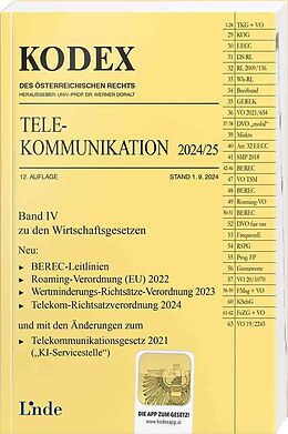 Kartonierter Einband KODEX Telekommunikation 2024/25 von Wolfgang Feiel