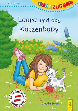 Fester Einband LESEZUG/2. Klasse: Laura und das Katzenbaby von Claudia Skopal