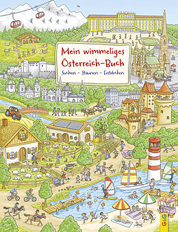 Pappband Mein wimmeliges Österreich-Buch von Edith Thabet