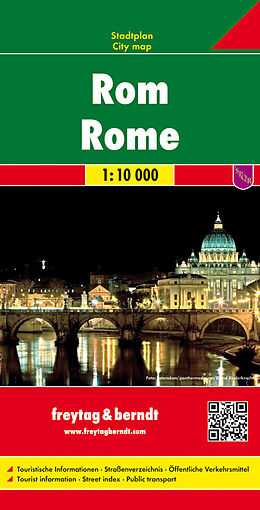 (Land)Karte Rom, Stadtplan 1:10.000 von 