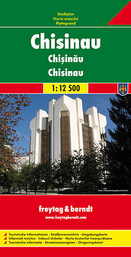 (Land)Karte Chisinau von 