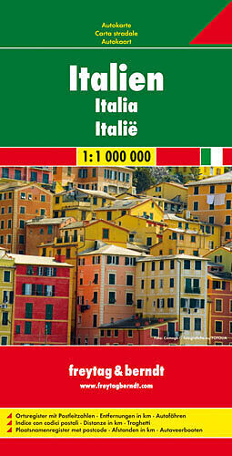 (Land)Karte Italien von 