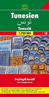 (Land)Karte Tunesien von 