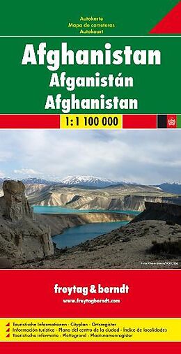 (Land)Karte Afghanistan von 