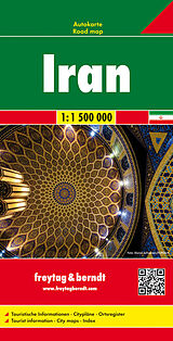 (Land)Karte Iran, Autokarte 1:1.500.000 von 