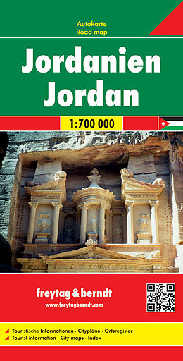 (Land)Karte Jordanien von 