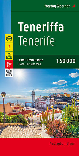 Carte (de géographie) Freytag &amp; Berndt Autokarte Teneriffa. Tenerife. Tenerife de 