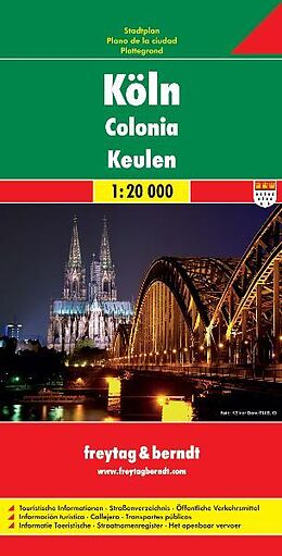 (Land)Karte Köln von 