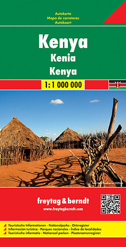 (Land)Karte Kenya von 