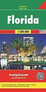 (Land)Karte freytag & berndt Straßenkarte Florida 1:500.000 von
