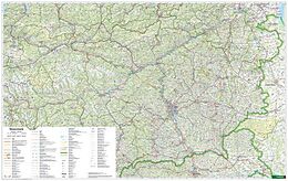 (Land)Karte Steiermark, 1:200.000, Poster von 