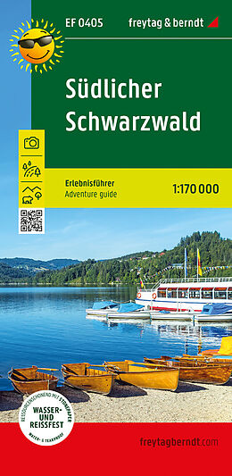 (Land)Karte Südlicher Schwarzwald, Erlebnisführer 1:170.000, freytag &amp; berndt, EF 0405 von 