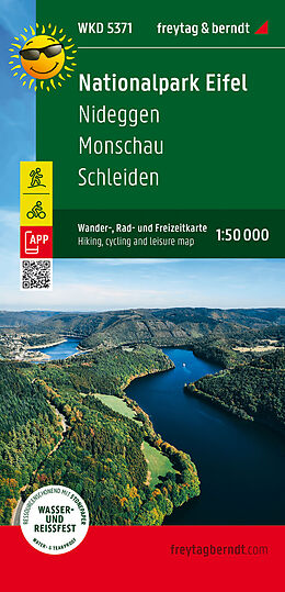 (Land)Karte Nationalpark Eifel, Wander-, Rad- und Freizeitkarte 1:50.000, freytag &amp; berndt, WKD 5371 von 