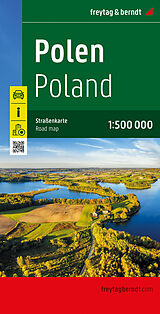(Land)Karte Polen, Straßenkarte 1:500.000, freytag &amp; berndt von 