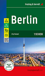 (Land)Karte Berlin, Stadtplan 1:10.000, freytag &amp; berndt von 