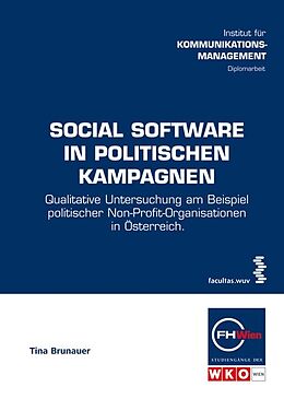 Fester Einband Social Software in politischen Kampagnen von Tina Brunauer