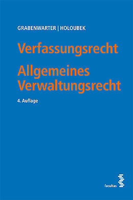Paperback Verfassungsrecht. Allgemeines Verwaltungsrecht von Christoph Grabenwarter, Michael Holoubek