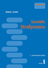 Kartonierter Einband Starthilfe Strafprozess von Katharina Köberl, Marek Sitner