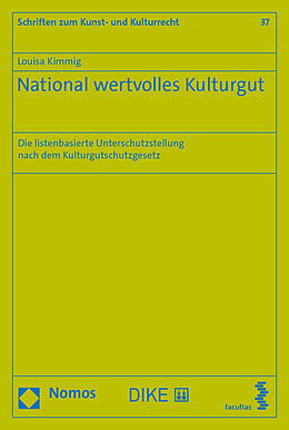 Paperback National wertvolles Kulturgut von Louisa Kimmig