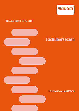 Paperback Fachübersetzen de Michaela Chiaki Ripplinger