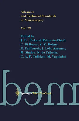 E-Book (pdf) Advances and Technical Standards in Neurosurgery von J. D. Pickard, C. Di Rocco, V. V. Dolenc