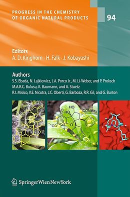 eBook (pdf) Progress in the Chemistry of Organic Natural Products Vol. 94 de A. Douglas Kinghorn, Heinz Falk, Junichi Kobayashi