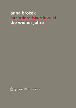 E-Book (pdf) Kazimierz Twardowski von Anna Brozek