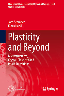 eBook (pdf) Plasticity and Beyond de Jörg Schröder, Klaus Hackl