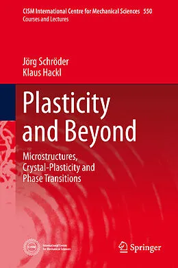 E-Book (pdf) Plasticity and Beyond von Jörg Schröder, Klaus Hackl