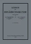 E-Book (pdf) Lexikon der Ernährungskunde von E. Mayerhofer, C. Pirquet