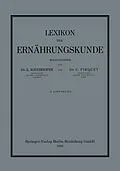 E-Book (pdf) Lexikon der Ernährungskunde von Ernst Mayerhofer, Clemens Pirquet von Cesenatico