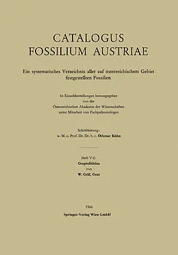 E-Book (pdf) Graptolithina von W. Gräf